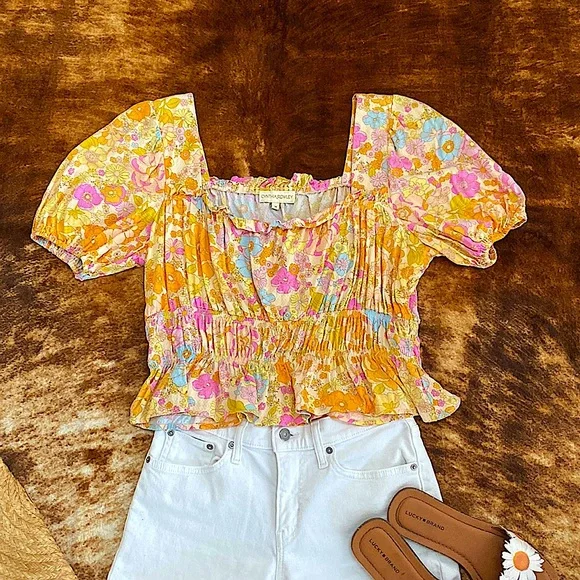 Peasant Blouse by Cynthia Rowley - Picture 3 of 7